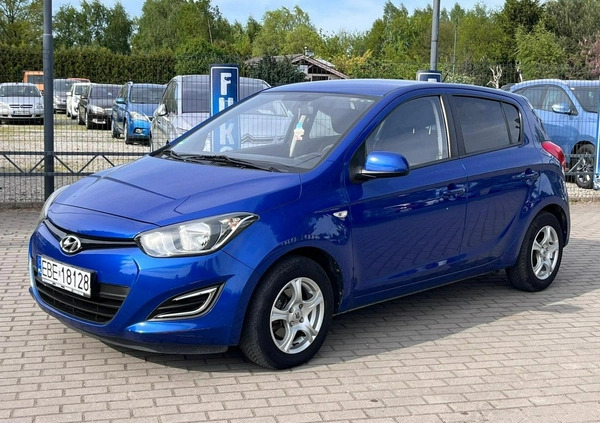 Hyundai i20 cena 22900 przebieg: 171000, rok produkcji 2013 z Milanówek małe 301